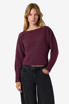 Noisy May Camisola de malha gola barco
