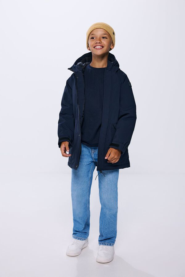 Springfield Children's nylon parka blue