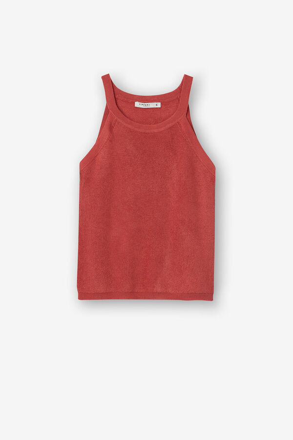 Springfield Jersey-knit top royal red
