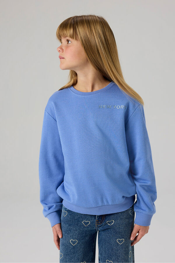 Name It Plain sweatshirt blue
