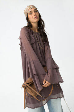 Tiffosi Vestido corto de gasa