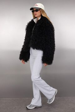 Trendyol Short faux fur coat