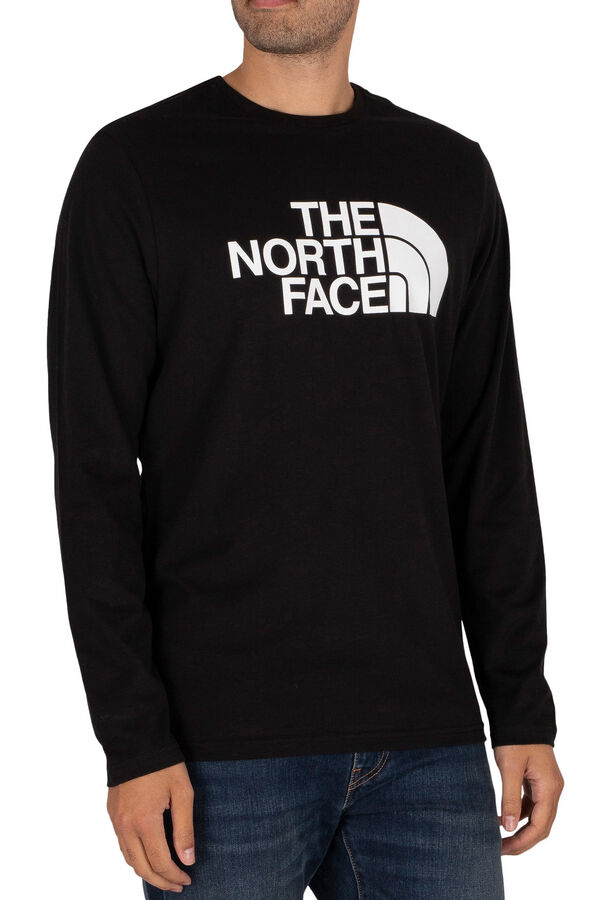 Springfield Long-sleeved t-shirt with The North Face logo crna