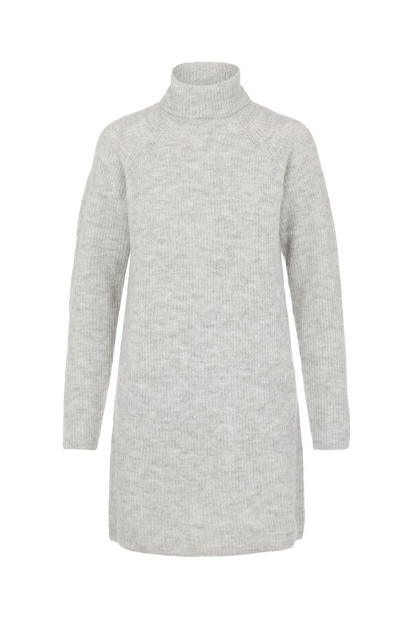 Springfield Short knit dress grey