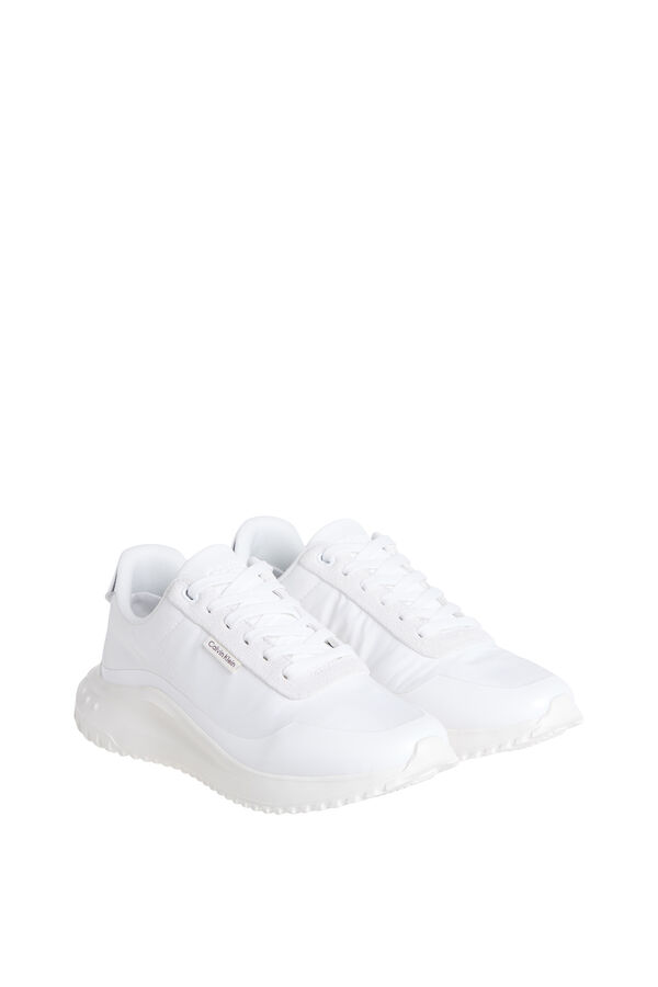 CK Jeans Zapatilla runner Calvin Klein blanco