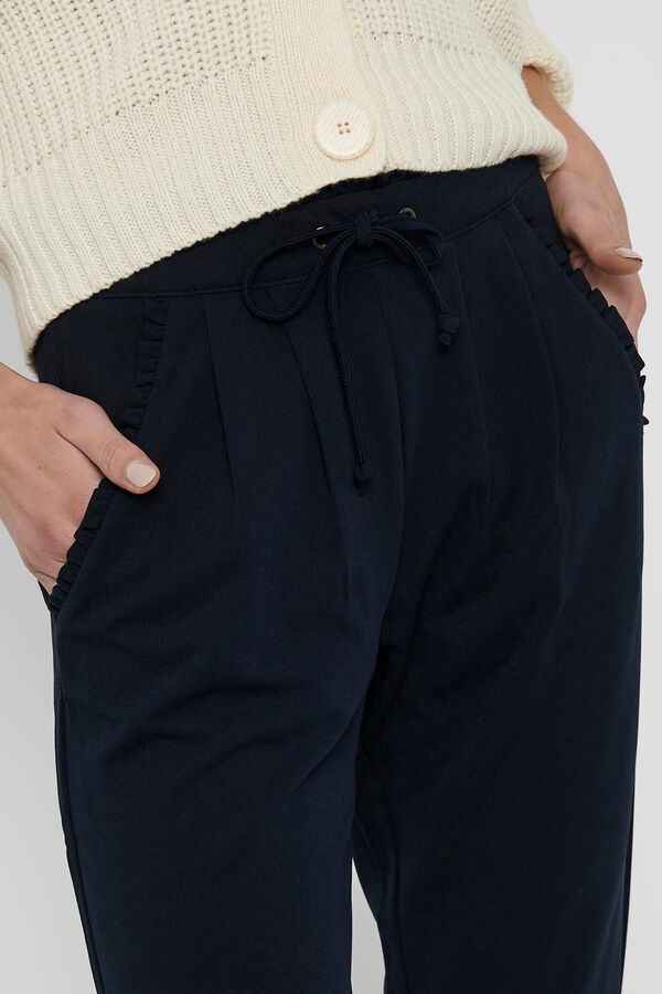 Springfield Loose fit trousers grey mix