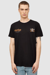 Springfield Camiseta Estampado Racing negro