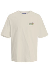 Jack & Jones T-shirt with back print alb