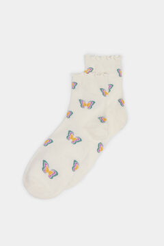 Springfield Butterfly Socks grey