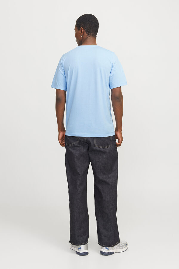 Jack & Jones Camiseta estándar fit azul