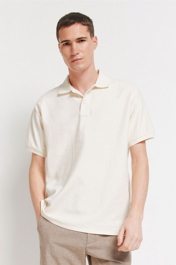 Polo estructura boxy fit