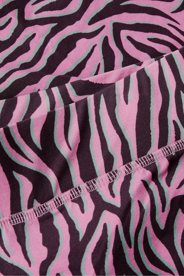 Name It Leggings de zebra rosa