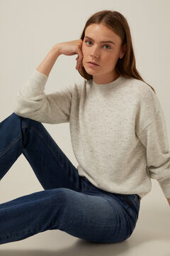 Springfield Reconsider Jumper with Pearl Beads grey