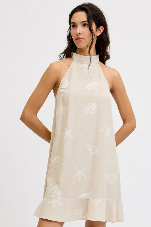 Jack & Jones Halterneck dress grey
