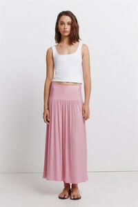 Springfield Jupe midi pliss&eacute;e