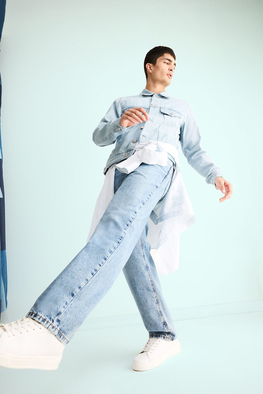 Pantalón vaquero ancho