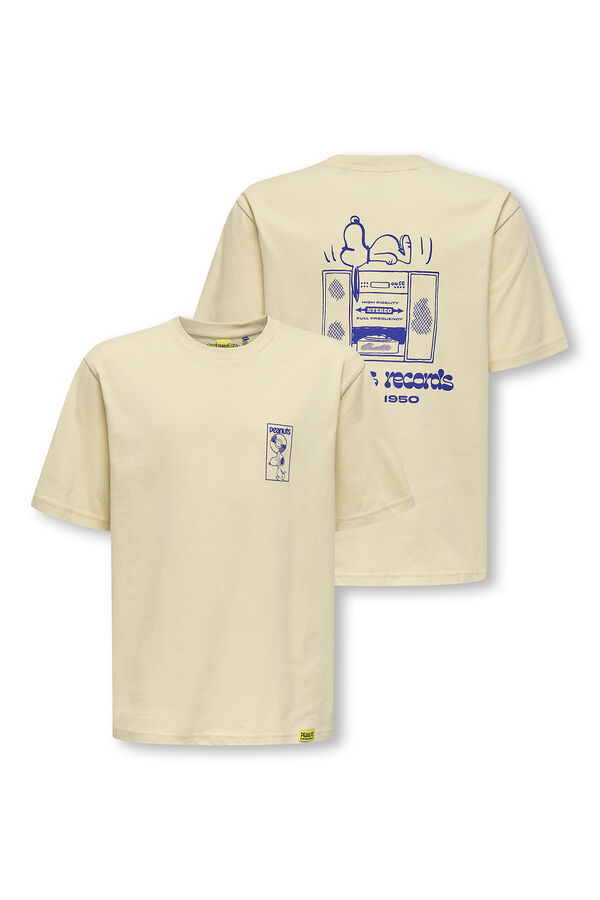 Only & Sons Junior Short-sleeved T-shirt beige