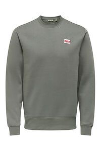 Only & Sons Sweatshirt mit Rundhalsausschnitt