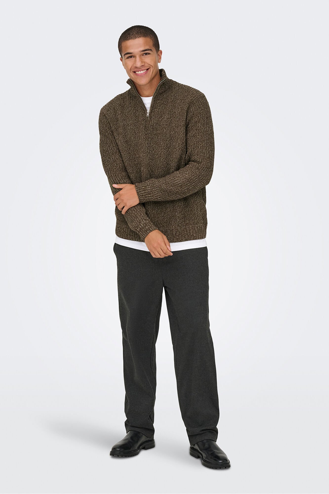 Only & Sons Camisola de gola alta com gola