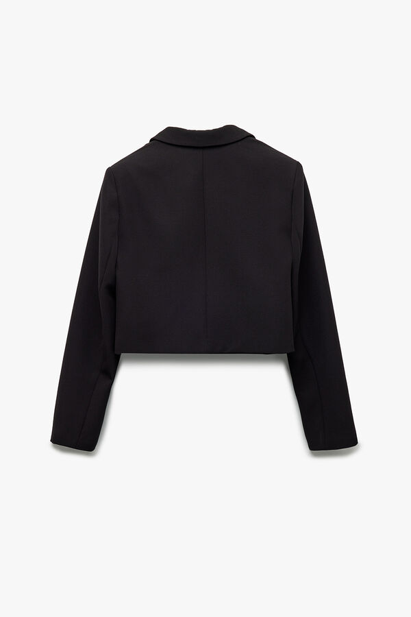 Koton Chaqueta blazer corta negro