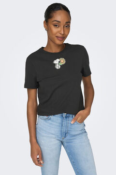 Springfield PEANUTS short-sleeved T-shirt black
