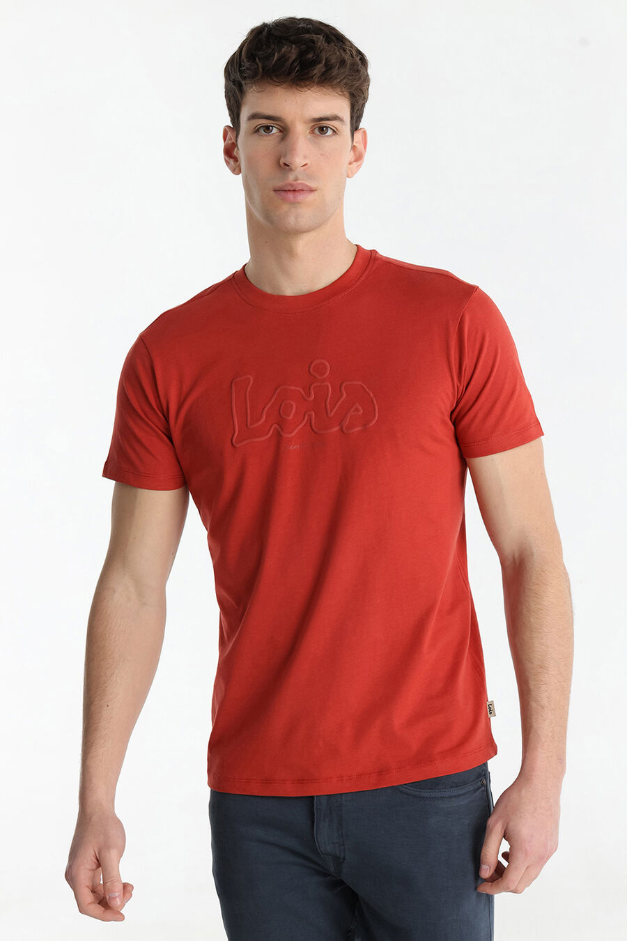 Camiseta manga corta cuello redondo