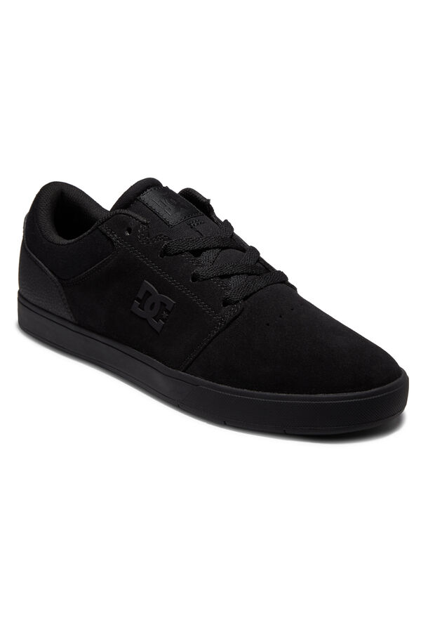 Springfield Crisis 2 - Leather Trainers for Men fekete