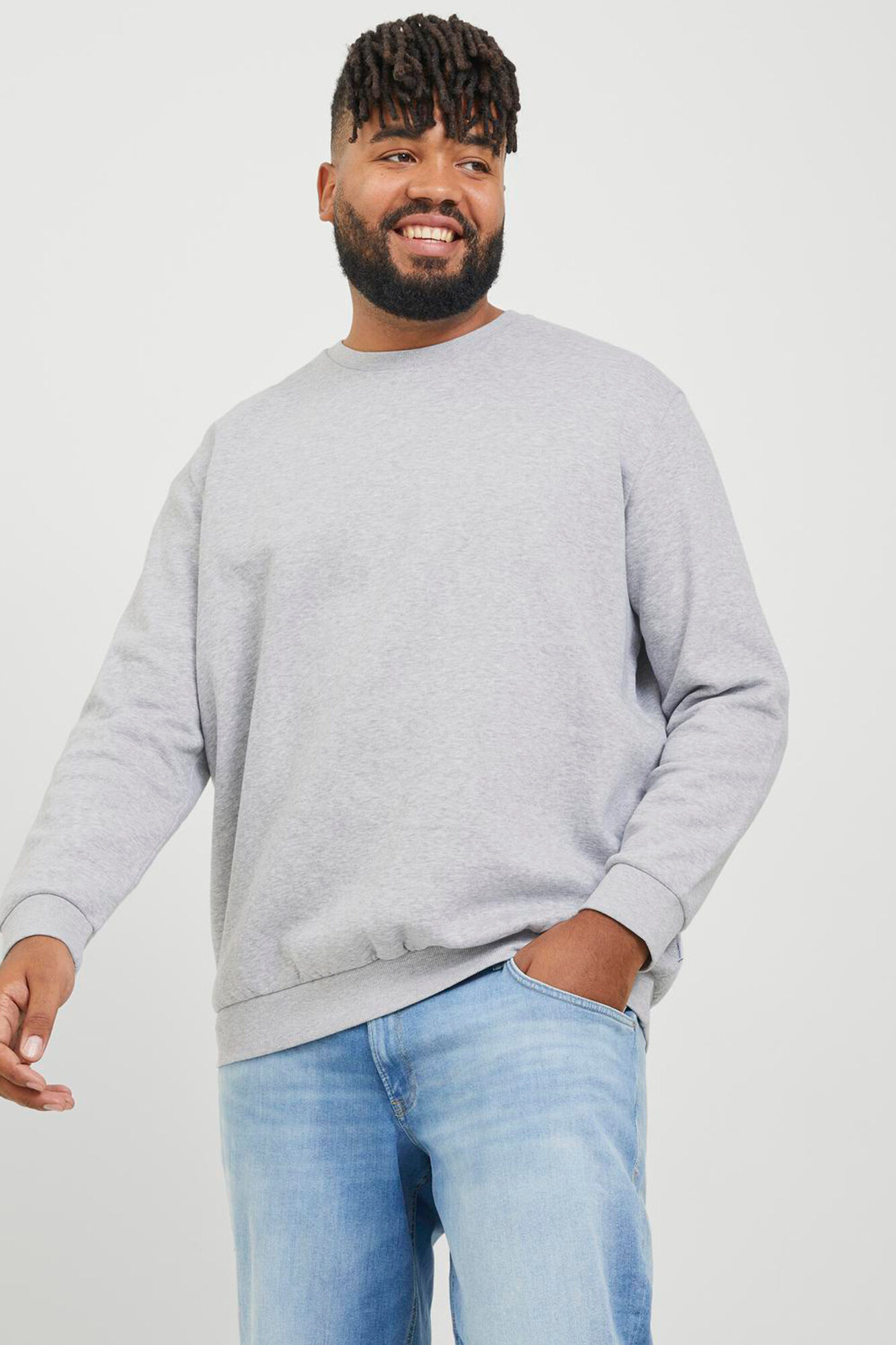 Jack & Jones PLUS Moletom Plus Sweatshirt regular fit