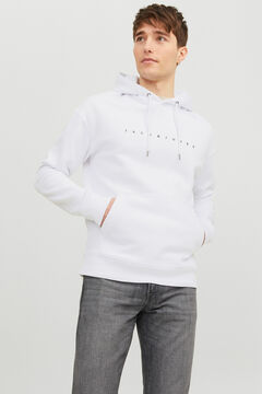 Jack & Jones Sudadera logo con capucha