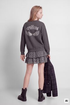 Springfield Kids Sudadera alas tachuelas ni&ntilde;a
