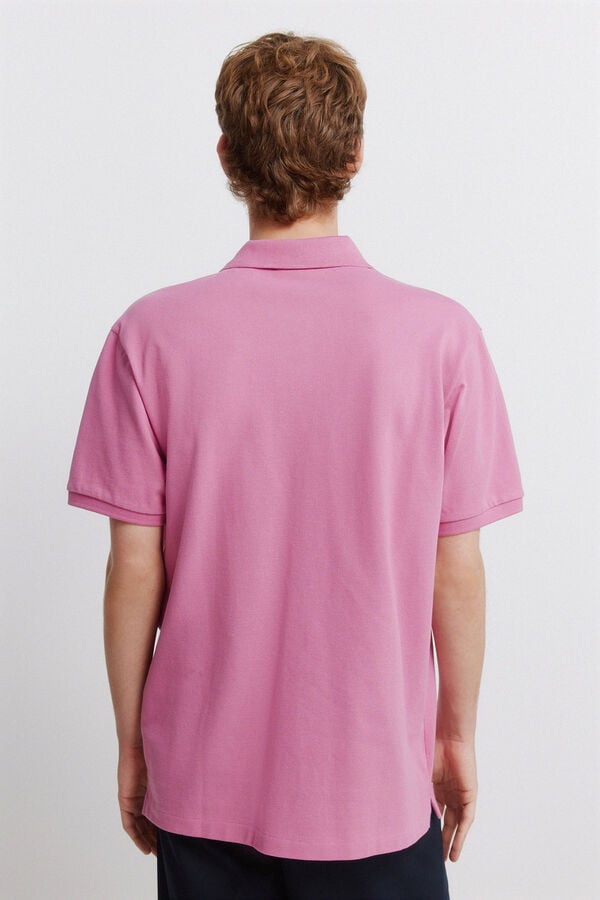 Springfield Polo basique Springfield regular fit rose