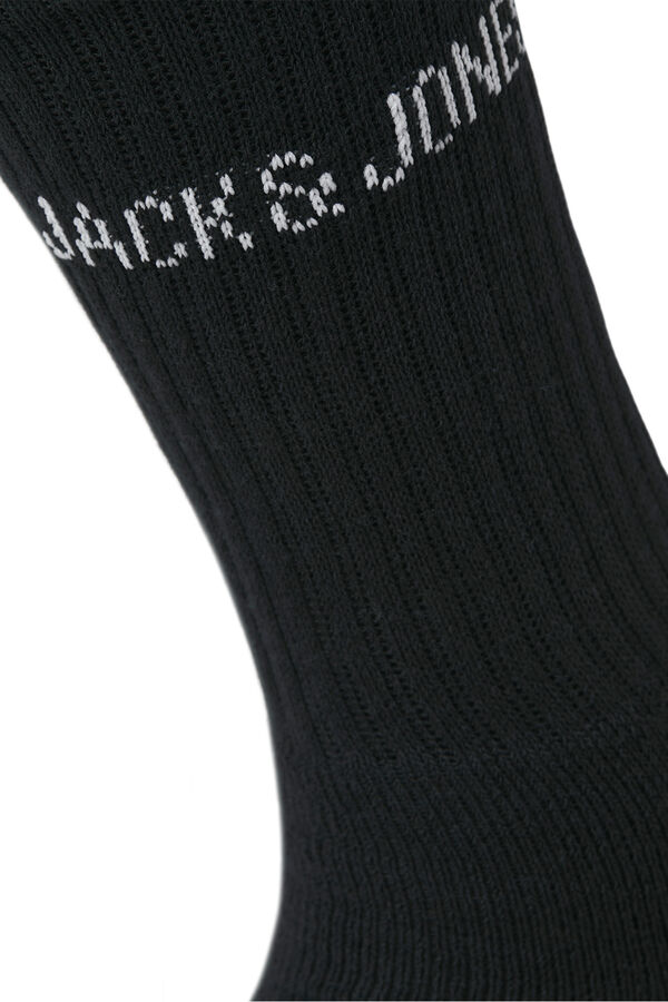 Jack & Jones Junior Calcetines deportivos corte bajo negro