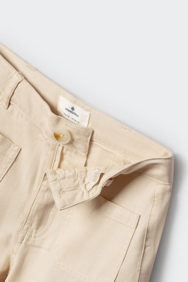 Springfield Kids Pantal&oacute;n tencel ni&ntilde;a estampado