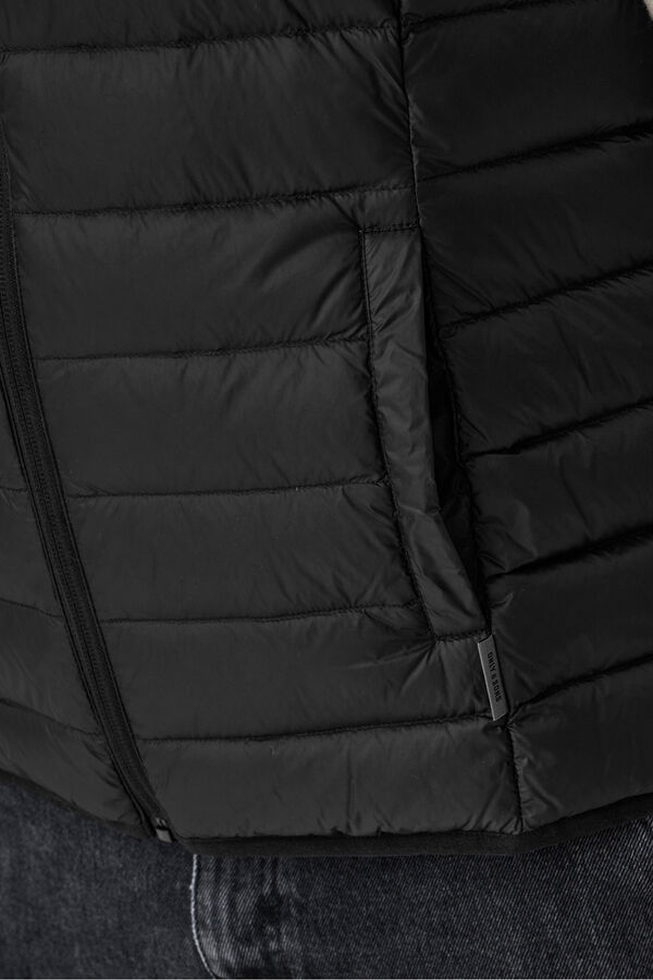 Only & Sons Lightweight puffer gilet black