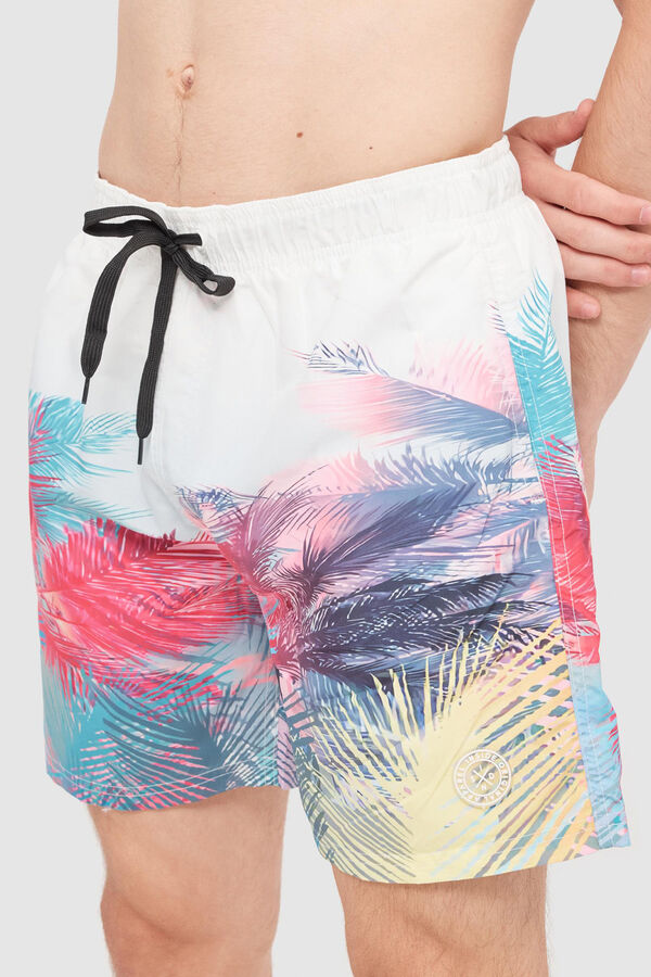 Springfield Palm Print Swimsuit bela