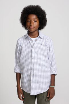 Silbon kids Camisa sport cuadros