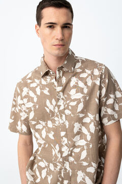 Tiffosi Camisa flores manga corta