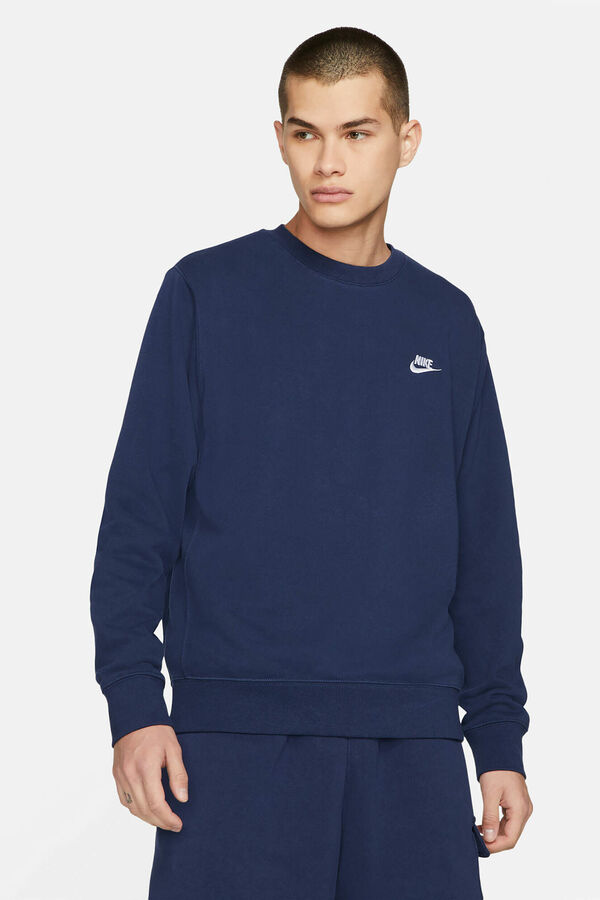 Springfield Nike Sportswear Club Men´s French Terry Sweatshirt kék