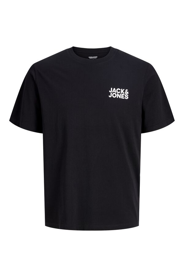 Jack & Jones Logo short sleeve T-shirt black