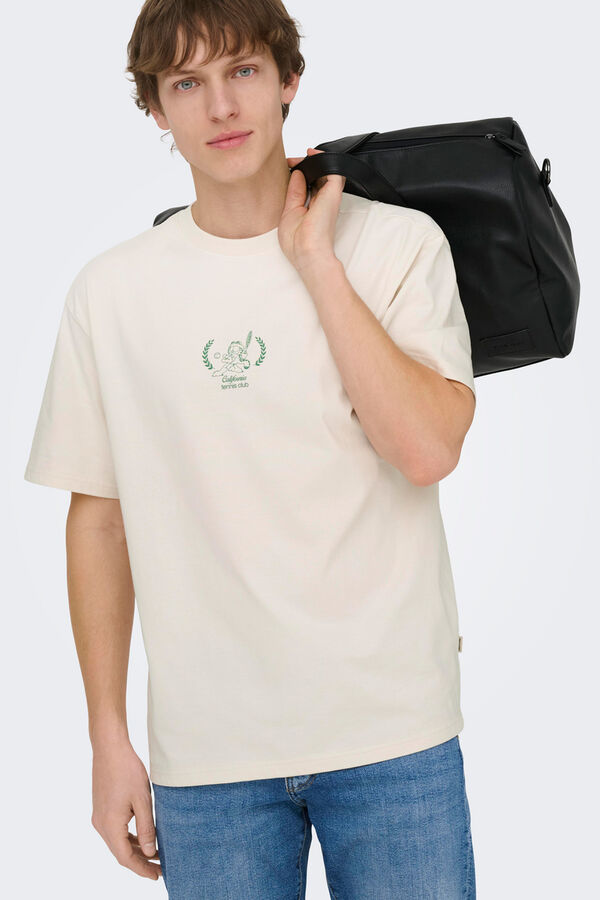 Only & Sons Short sleeve T-shirt white