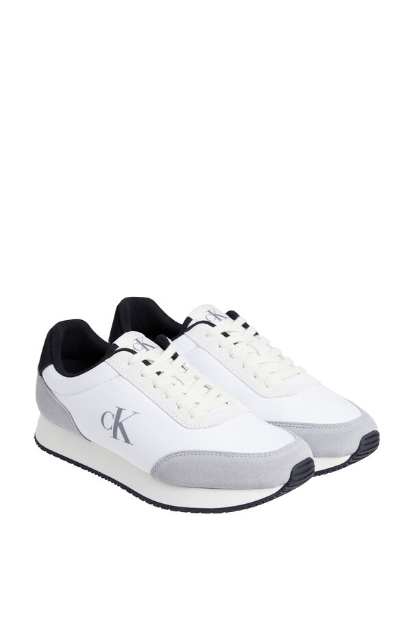 Calvin Klein Calvin Klein jeans runner shoe white