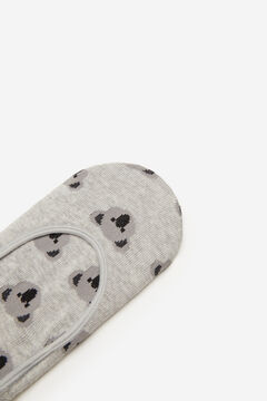 Springfield Invisible socks with koala bears grey