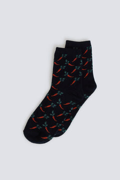 Springfield Meias compridas estampado de cenouras