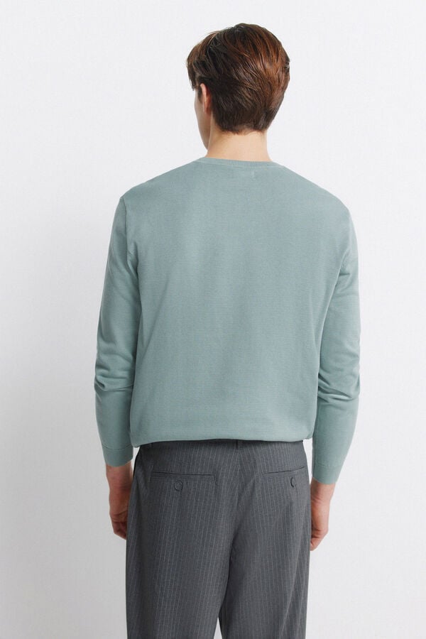 Springfield Basic logo jumper Springfield blue