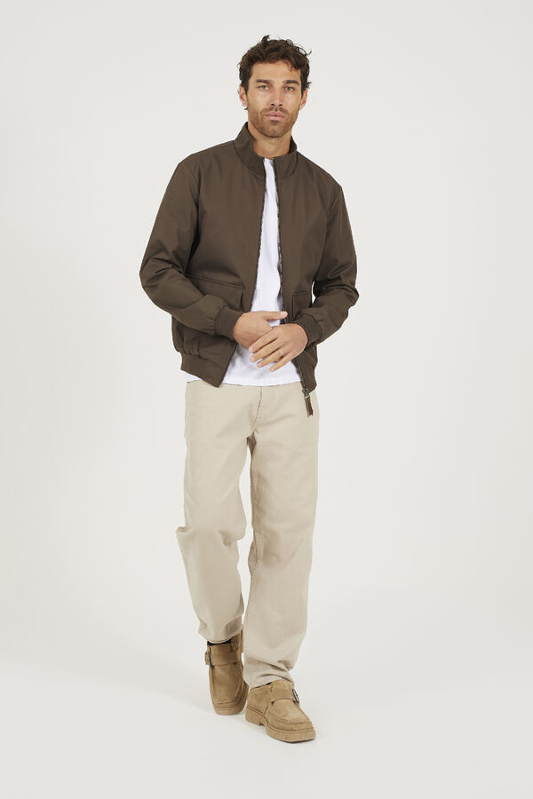 Brave Soul Chaqueta bomber marr&oacute;n