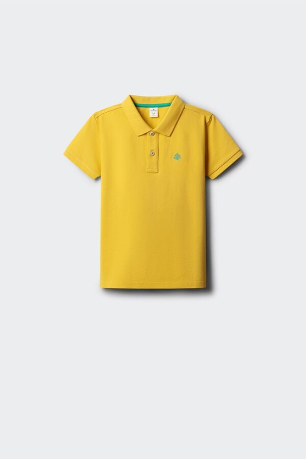 Springfield Kids Polo b&aacute;sico para menino estampado