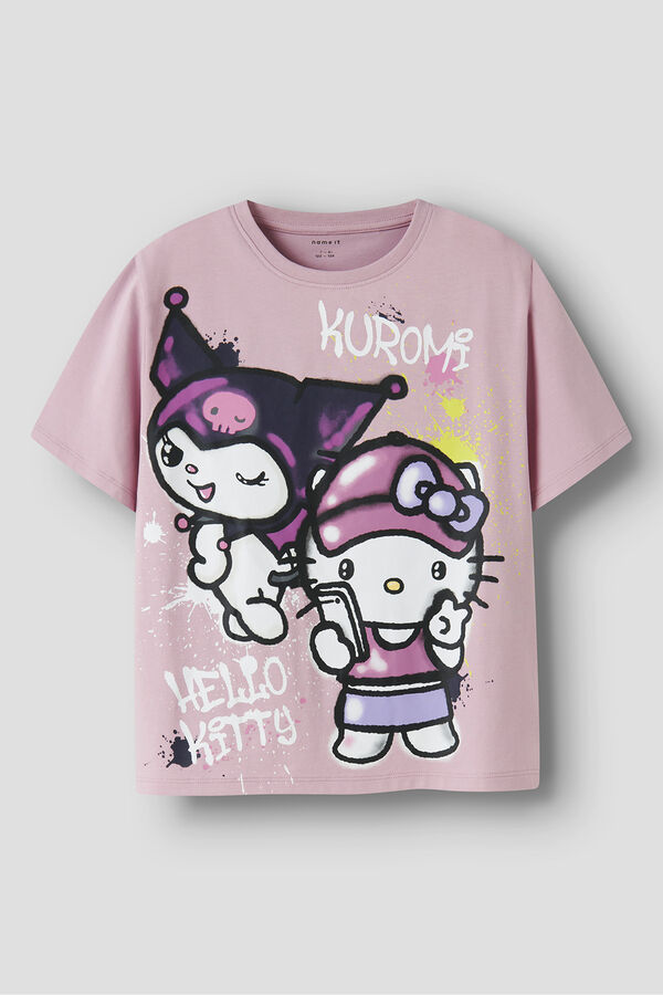 Name It T-shirt Hello Kitty rosa