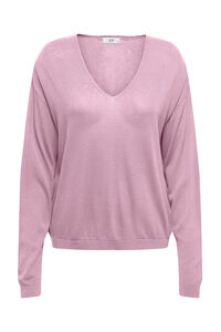 JDY Jersey fino cuello pico