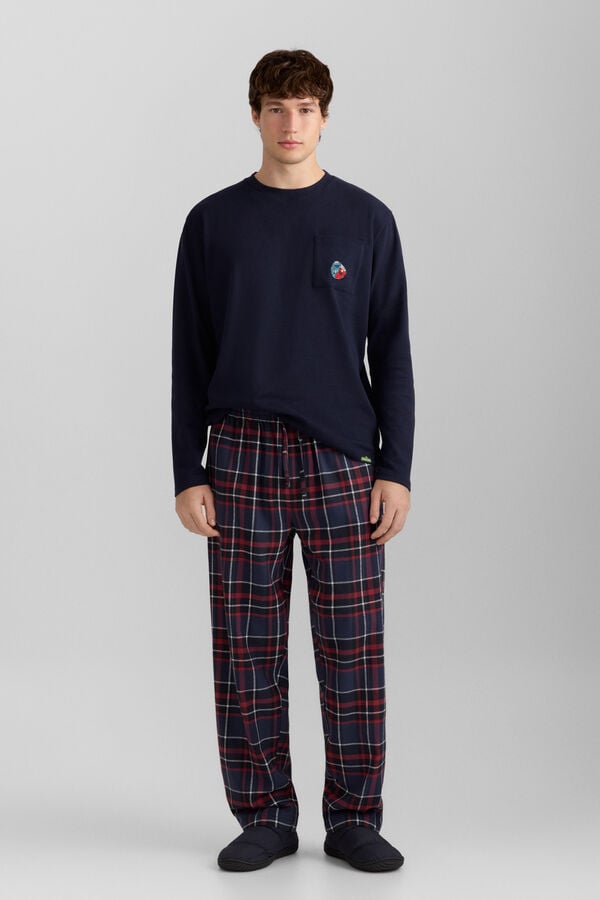 Springfield Coco & Elmo long pyjamas blue
