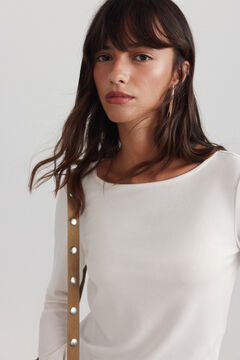 Springfield Asymmetric fine lace jumper